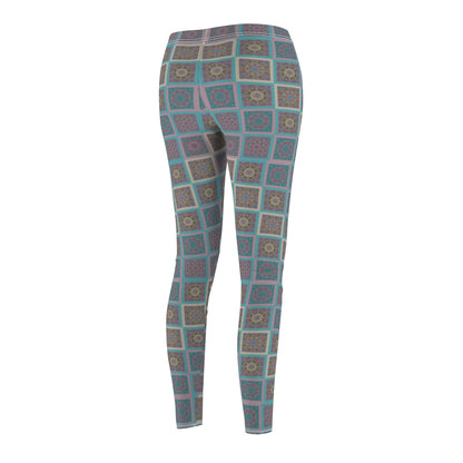 Women's Cut & Sew Casual Leggings (AOP)