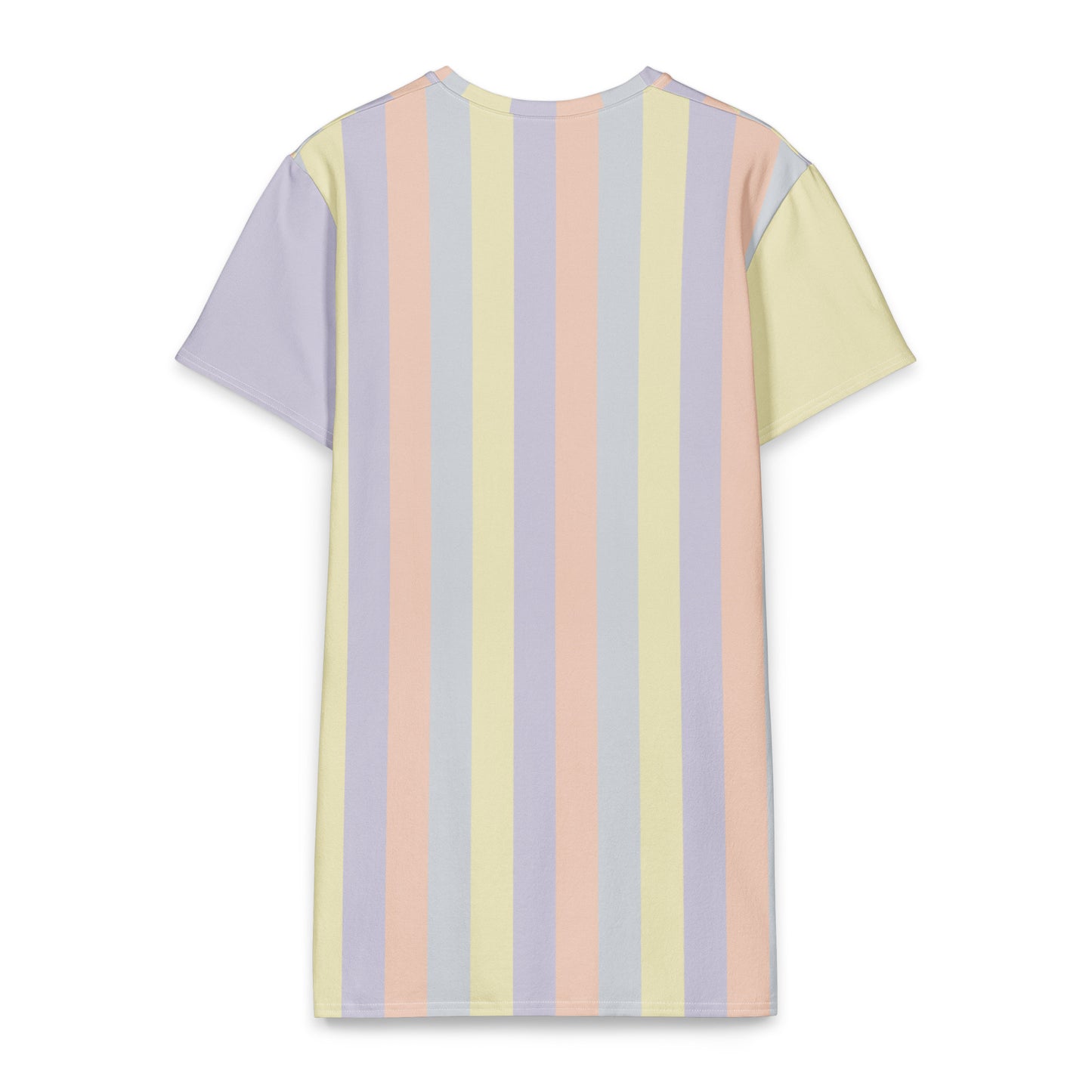 Just Color — Cotton T-Shirt Dress, front flat view