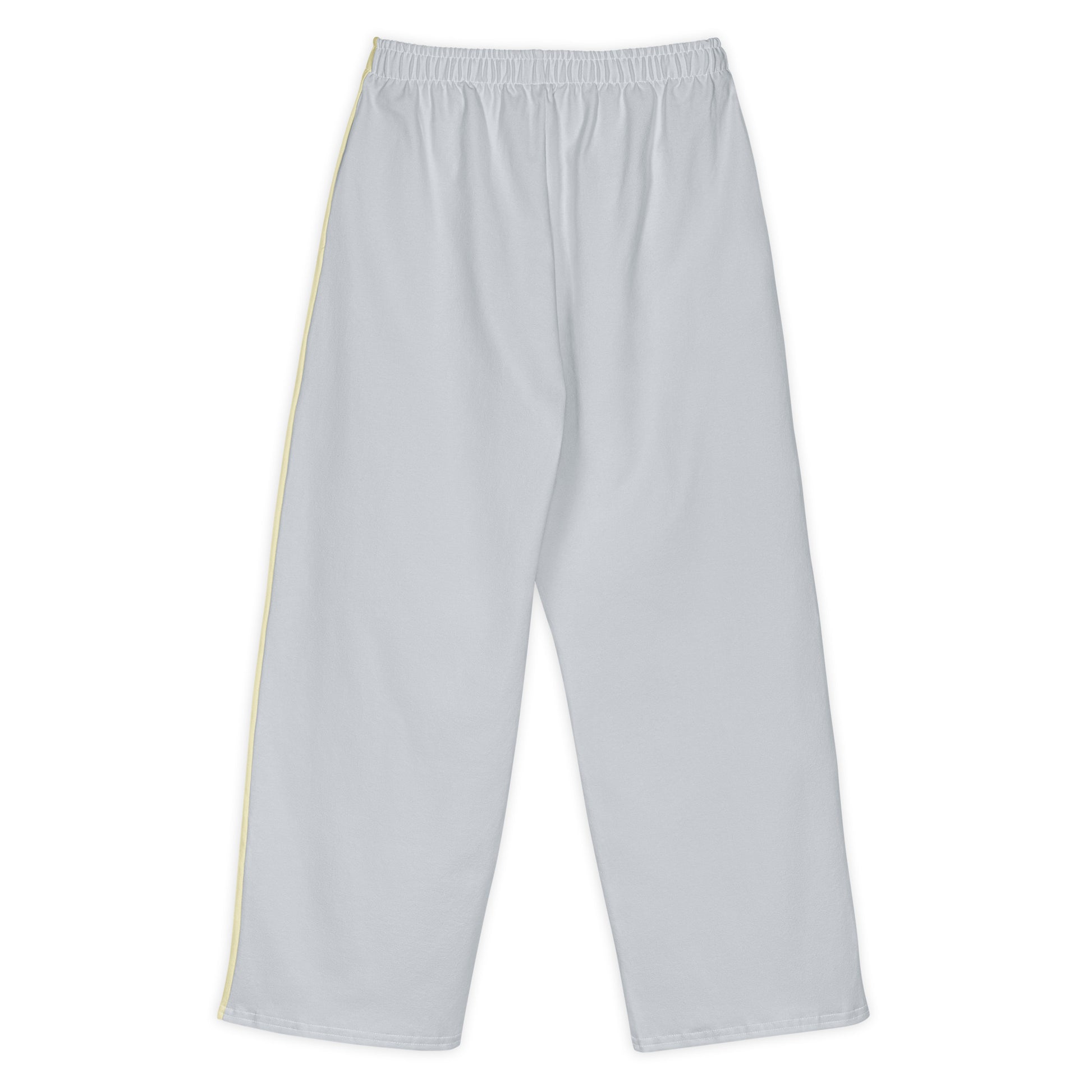 Just Color unisex wide-leg pants. Back View