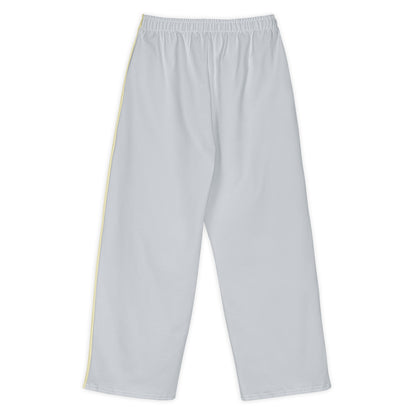 Just Color unisex wide-leg pants. Back View