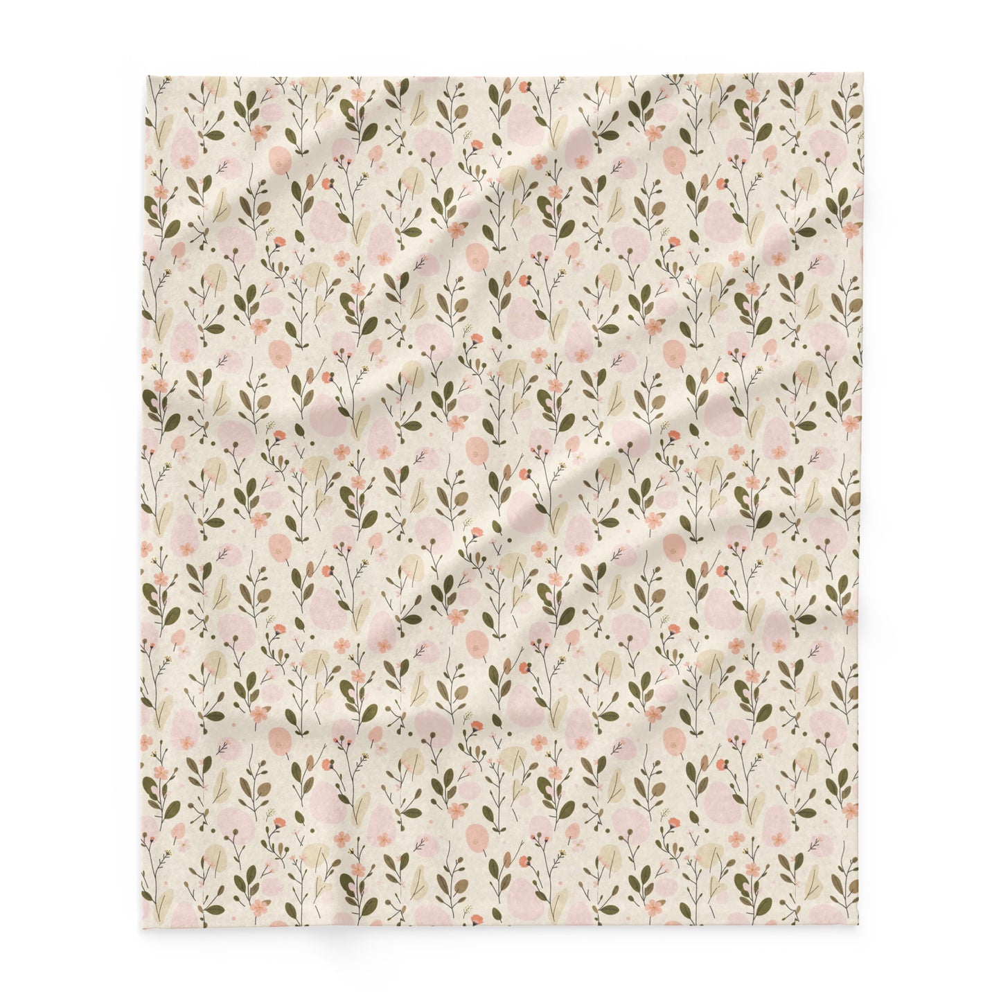 Women's Soft Bloom floral fleece blanket in three sizes — MWL My Wish List