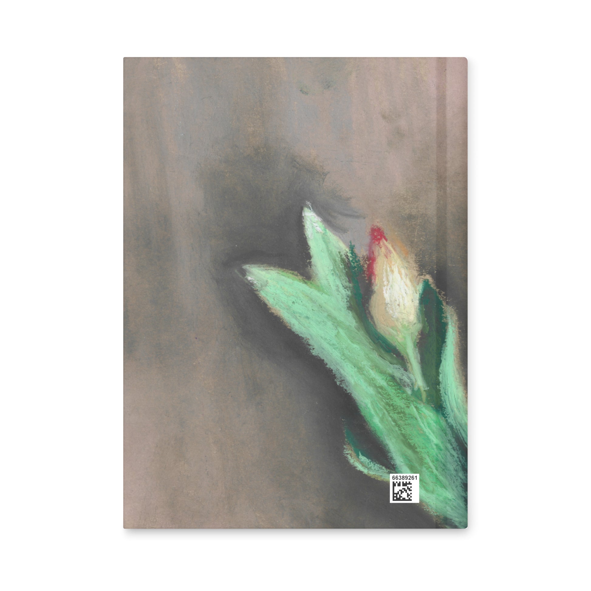 Spring Tulips matte hardcover journal by MWL — floral pastel artwork, flexible sewn spine